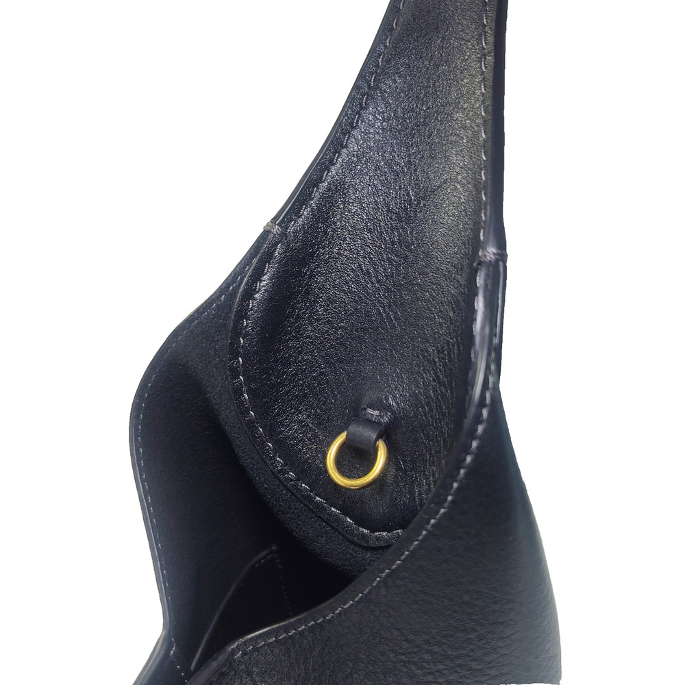 Coach Brooklyn Bag 28 in Black Leather - NWT - Picture 9 of 14